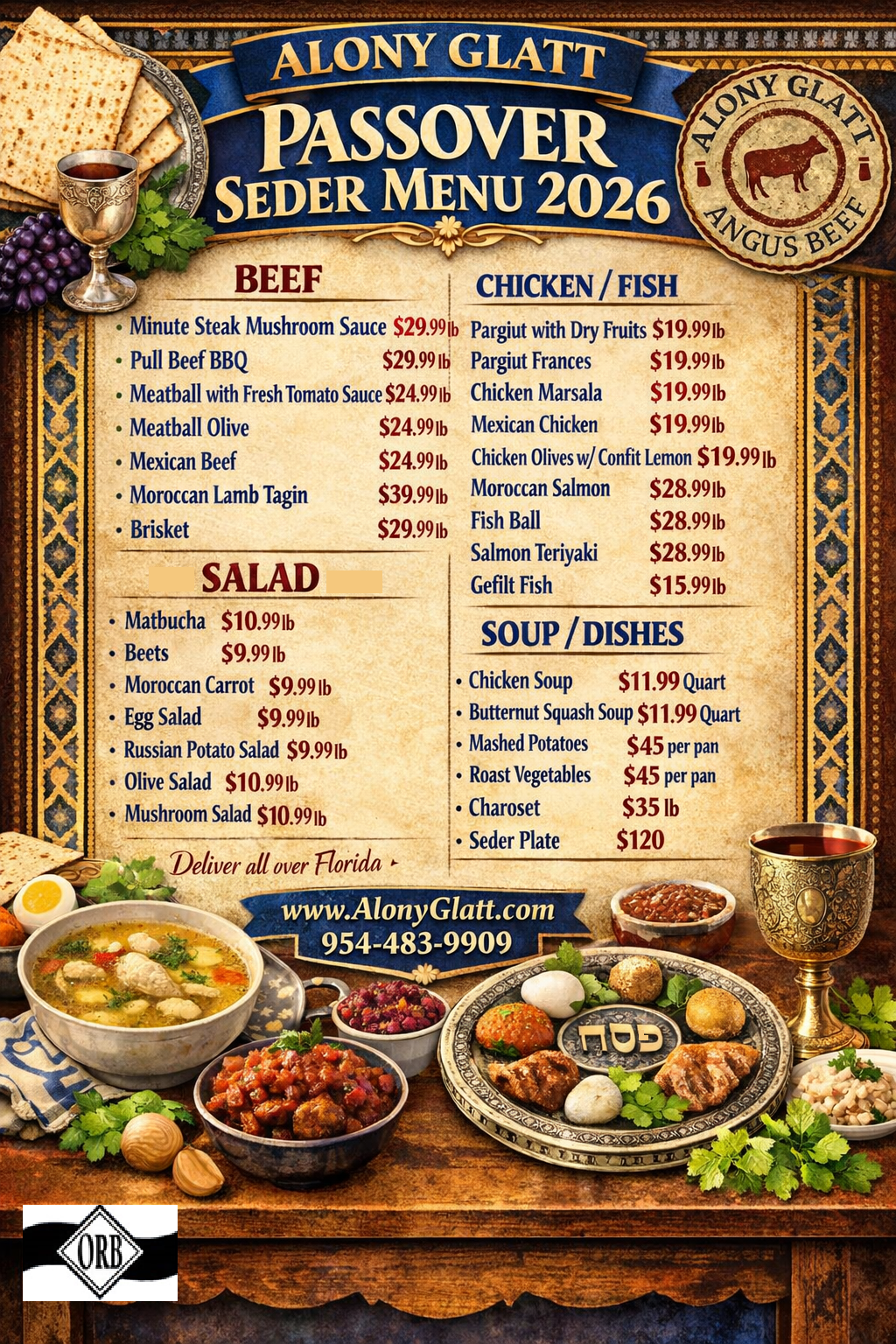 Pull Beef BBQ Kosher For Passover $29.99 LB