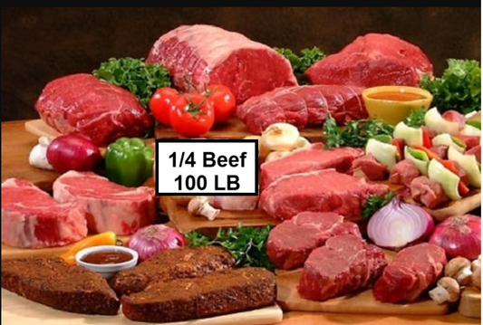 1/4 Beef $10.99 Per Lb