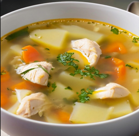 Chicken Soup Kosher For Passover $11.99 Quart