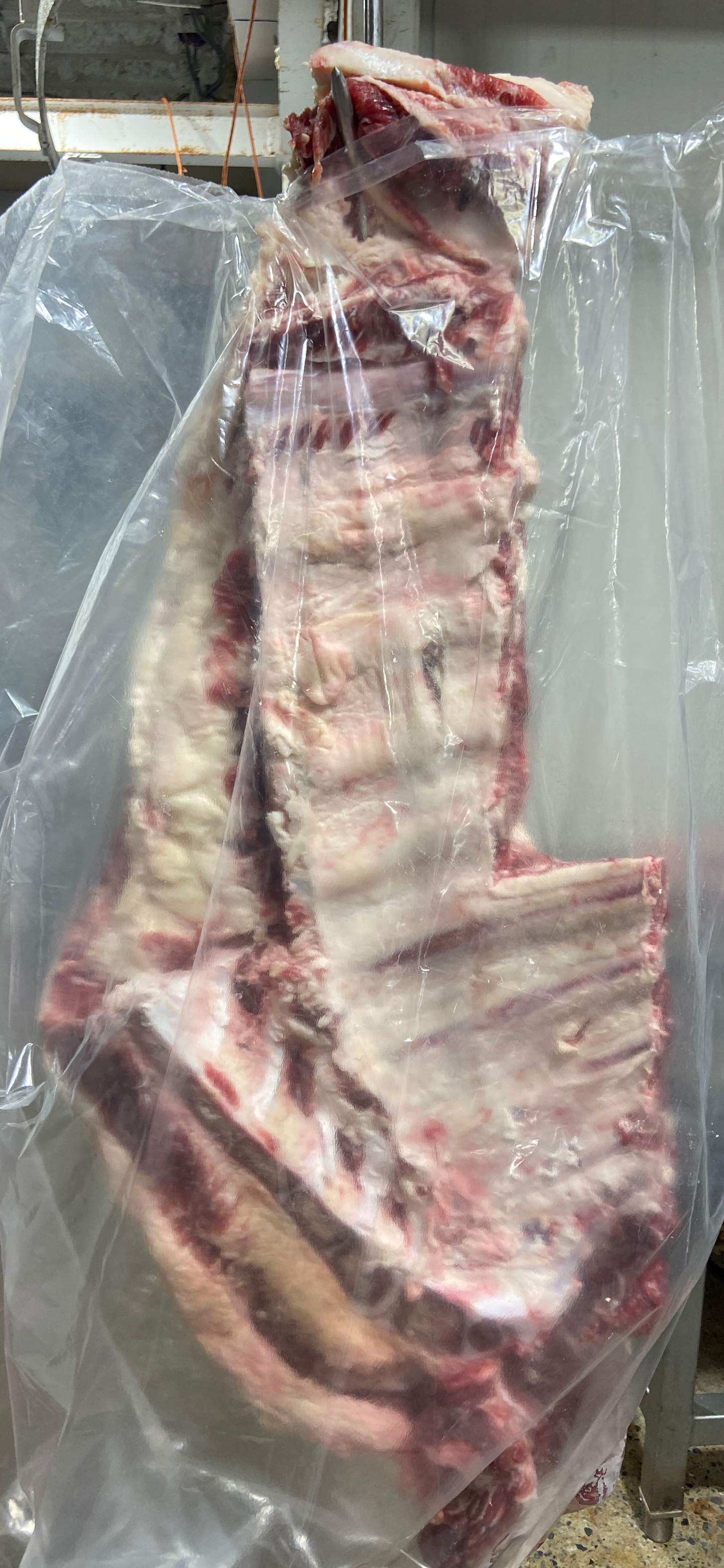 Whole 12 ribs Beef $14.50 Per LB