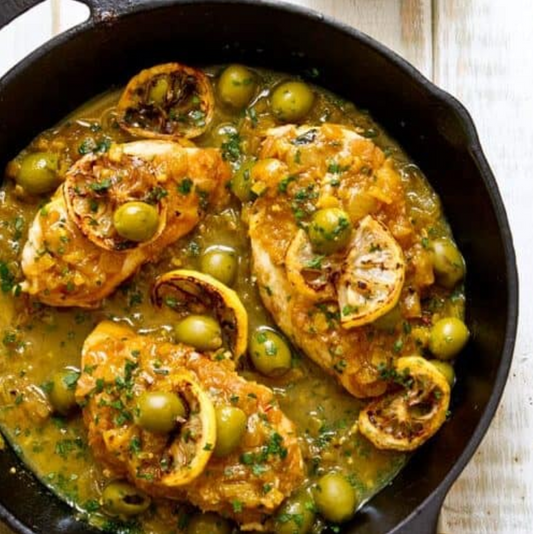 Chicken Olives with Confit Lemon Kosher For Passover $19.99
